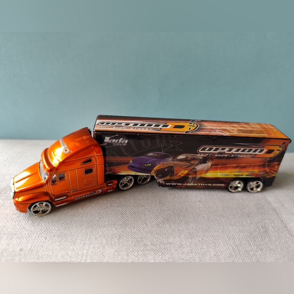 4/$50⭐️Jada Toys Kenworth T2000 OPTION D TRACTOR TRAILER TRUCK